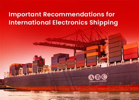 shipping electronics overseas